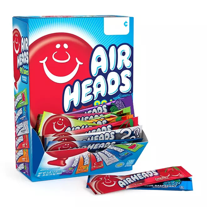 AirHeads, 0.55 oz, Variety Pack, 90-count