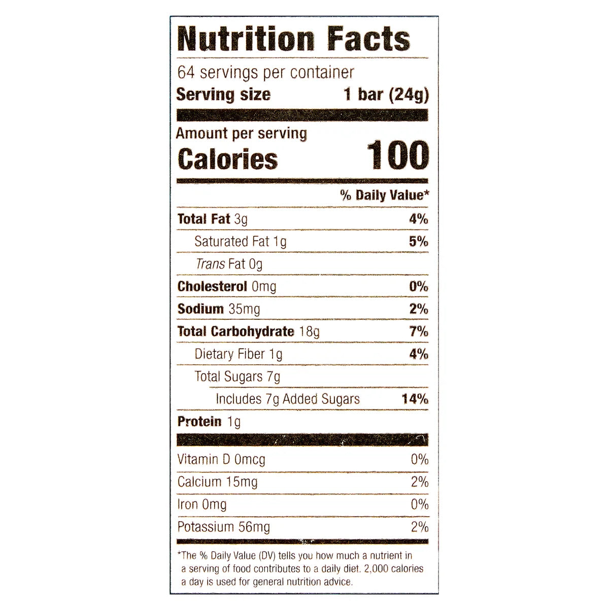 Kirkland Signature Soft & Chewy Granola Bars, 0.85 oz, 64-count