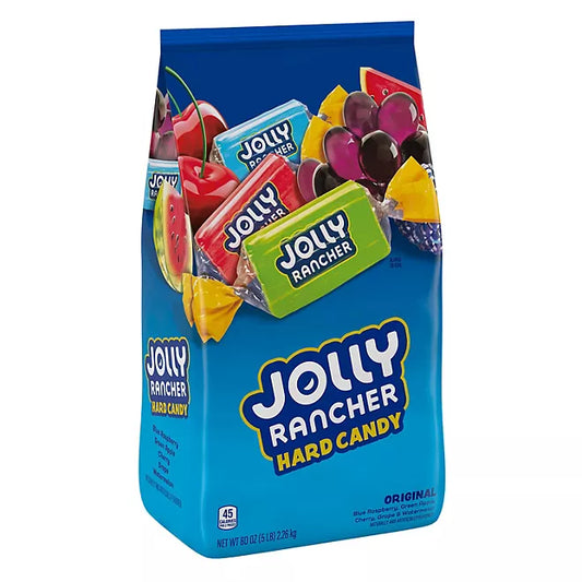 JOLLY RANCHER Assorted Fruit Flavored Hard Candy, 5 lb.