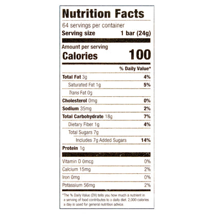 Kirkland Signature Soft & Chewy Granola Bars, 0.85 oz, 64-count